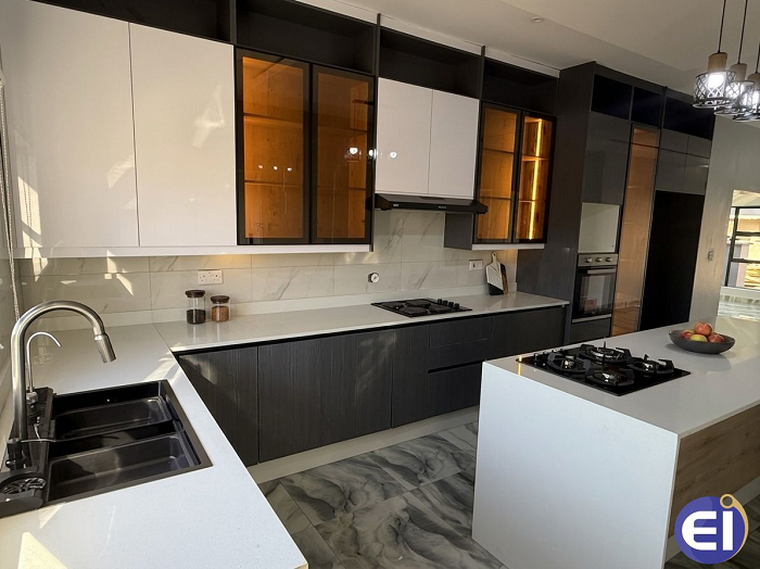High-Gloss Premium Kitchen by Engwave Kitchens